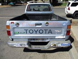 1990 TOYOTA TRUCK DLX LIGHT BLUE STD CAB 2.4L AT 2WD Z16352